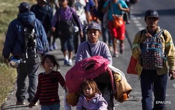 Караван мігрантів з Сальвадора дістався до Мексики