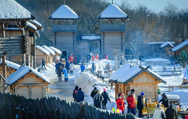 Новогодняя сказка в  Парке Киевская Русь 