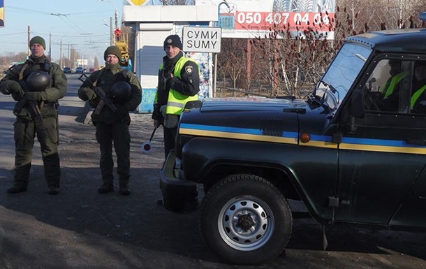 У Сумській і Донецькій областях встановили блокпости
