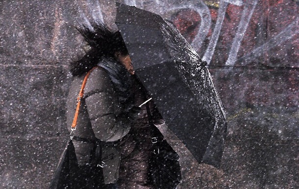 Киевлян предупредили о дожде и мокром снеге