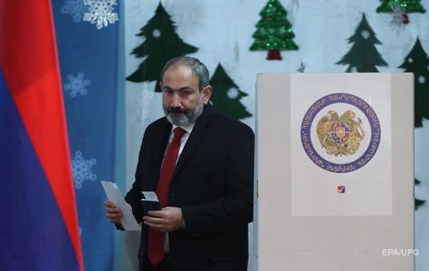 На виборах у Вірменії лідирує партія Пашиняна