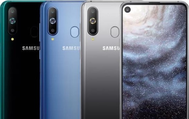 Samsung показал свой смартфон с  дырой  в экране