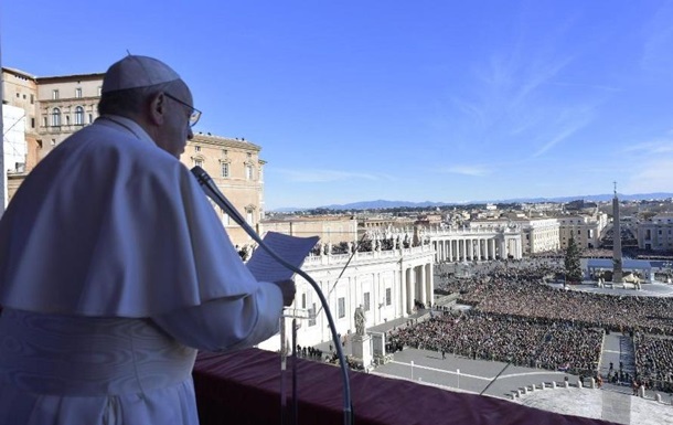 Папа Римский помолился за мир в Украине 