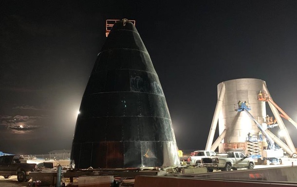 SpaceX показала ход строительства звездолета