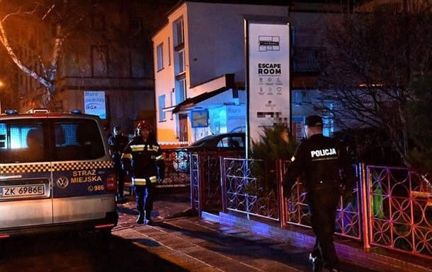 У Польщі через пожежу в квест-кімнаті загинули п ять дівчаток
