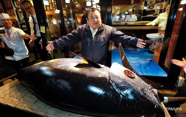На аукціоні в Токіо продали тунця за рекордні $3,1 млн