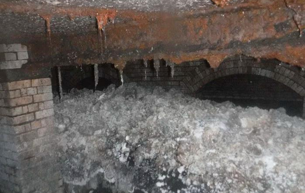 В канализации найден 64-метровый жировой  монстр 