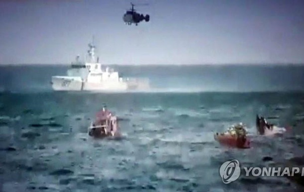 У берегов Южной Кореи перевернулось судно, есть жертвы
