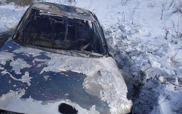 Под Харьковом в сгоревшем авто нашли труп мужчины