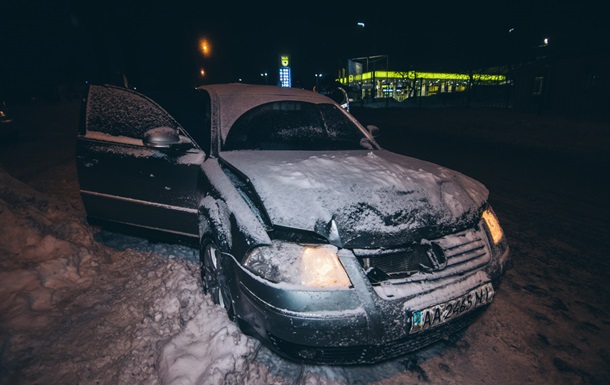 У Києві п яний водій протаранив авто і намагався сховатися