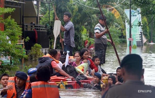 В Індонезії 26 людей загинули внаслідок повеней