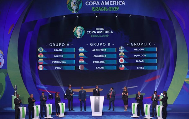 Копа Америка-2019: результати жеребкування групового етапу