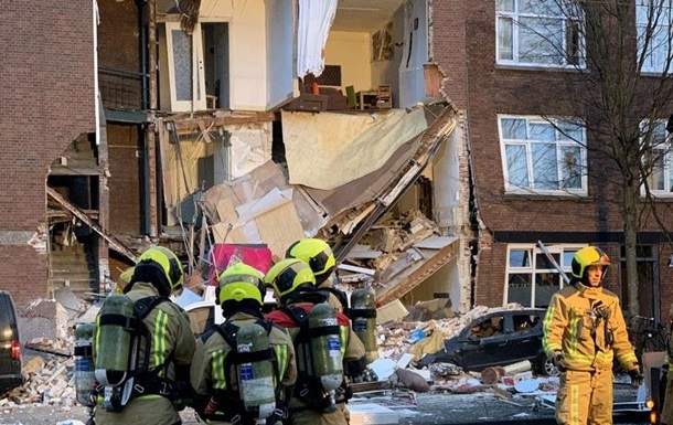 Внаслідок вибуху у Гаазі обвалилась частина будинку, є поранені