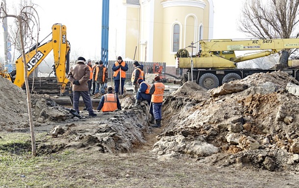 В Бердянске возобновили подачу воды