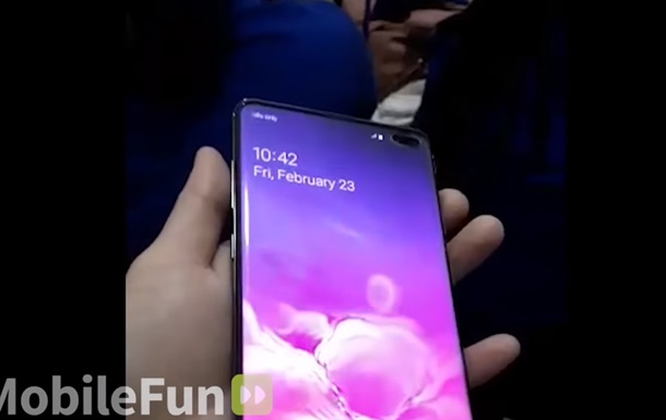 Samsung Galaxy S10 Plus: видео