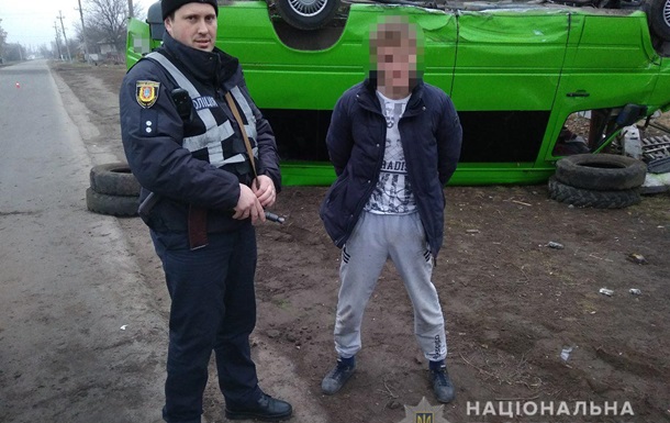 В Одеській області п яний чоловік викрав маршрутку