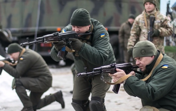 Штаб Нацгвардії провів навчання на Донбасі
