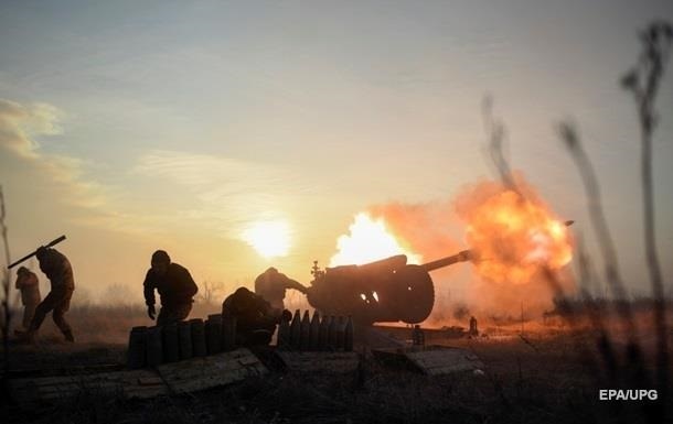 Донбасс в прошлые сутки обстреливали из артиллерии