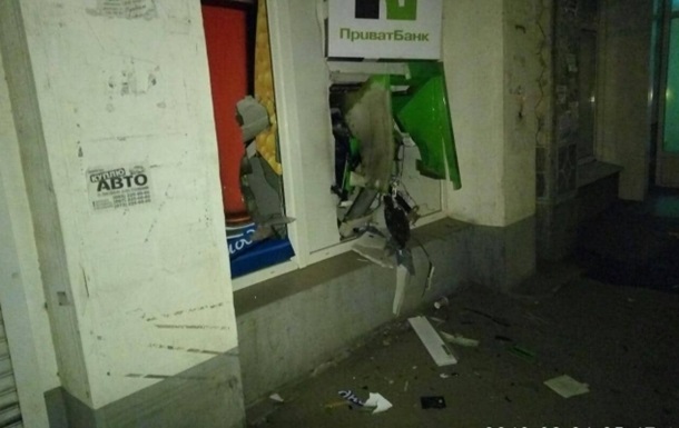 У Запоріжжі підірвали банкомат