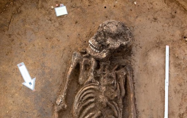 Знайдений скелет людини віком 6,5 тисячі років