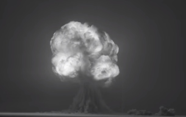 Відео першого ядерного вибуху відреставрували