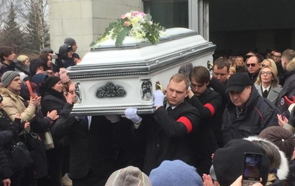 Похорон Юлии Началовой: видео