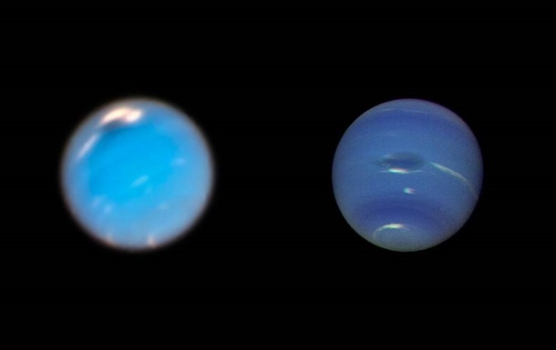 Hubble зняв народження гігантського шторму на Нептуні
