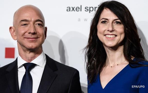 Дружина глави Amazon поступилася екс-чоловікові 75% акцій компанії