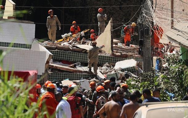 У Ріо-де-Жанейро обвалилися дві будівлі, є жертви