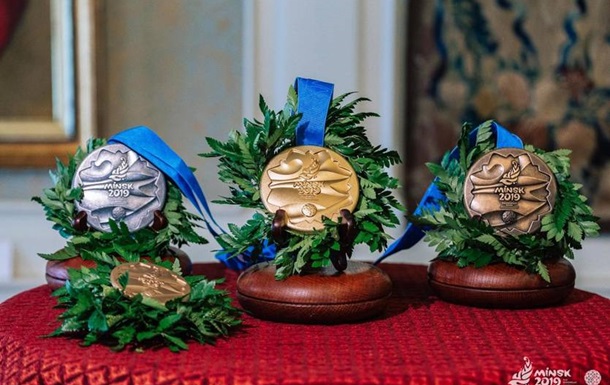 Європейські ігри 2019: в Мінську представлені медалі