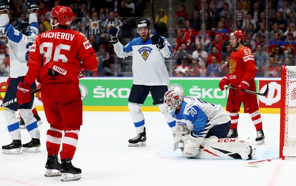 ЧС з хокею: Росія не вийшла у фінал, програвши Фінляндії