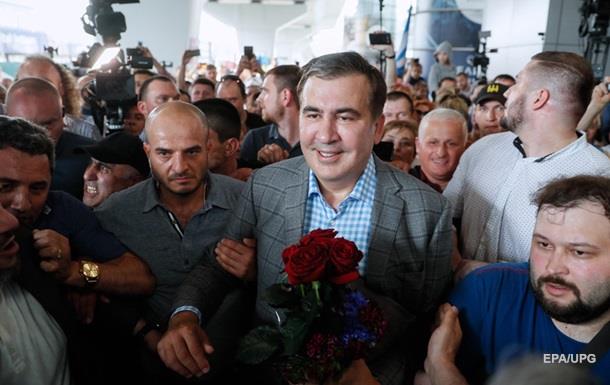 Саакашвили о случайной встрече с Порошенко: Думали, я его покусаю