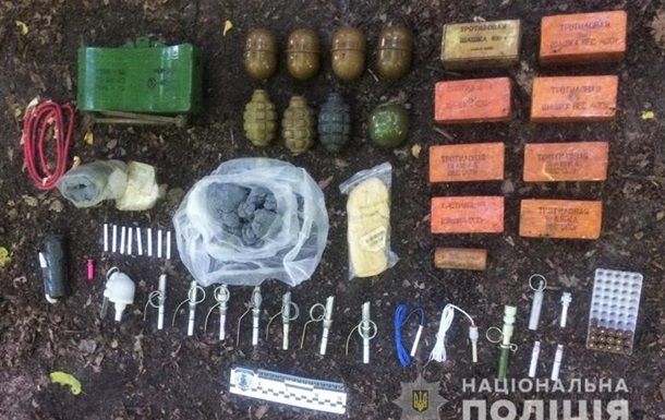 На Лисій горі в Києві знайшли вибухівку і боєприпаси