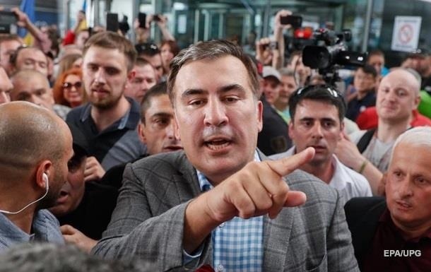 Саакашвили признался в отсутствии охраны