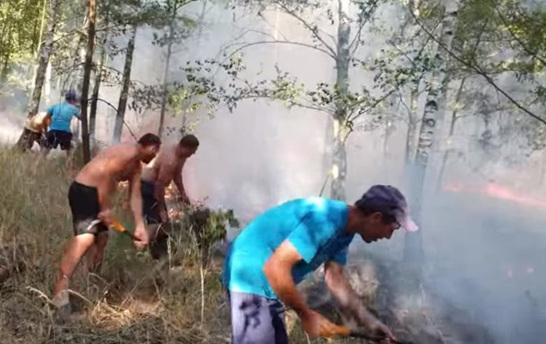 Українці допомогли загасити лісову пожежу в Польщі