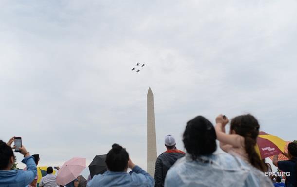 В Вашингтоне прошел военный парад