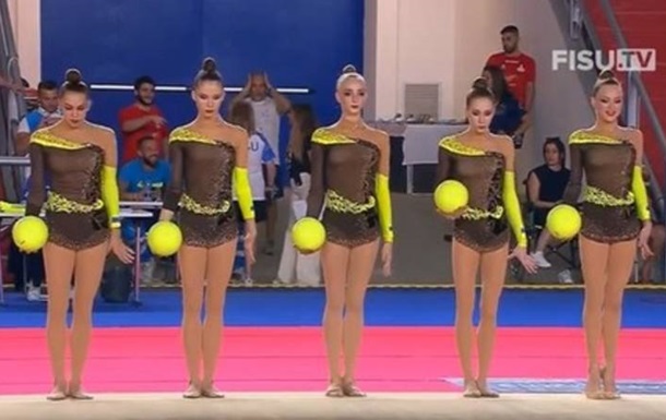 Українські гімнастки завоювали срібло на Універсіаді