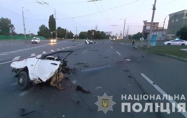 Появилось видео момента смертельного ДТП в Харькове