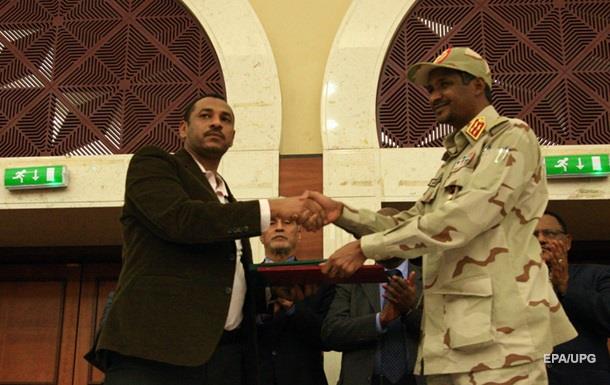 У Судані військові і опозиція підписали угоду