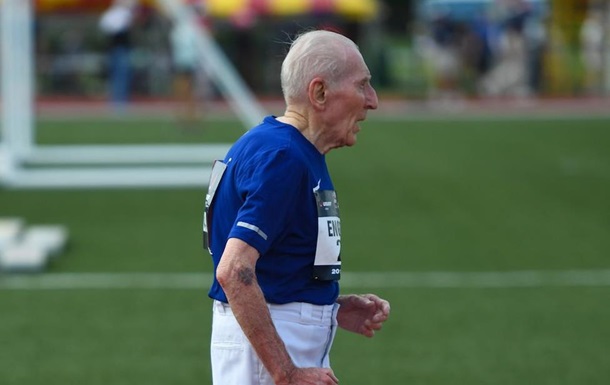 Американець у 96 років став рекордсменом з бігу