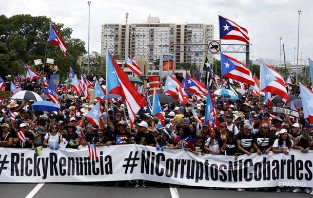 У Пуерто-Ріко на акцію протесту вийшли 200 тисяч людей