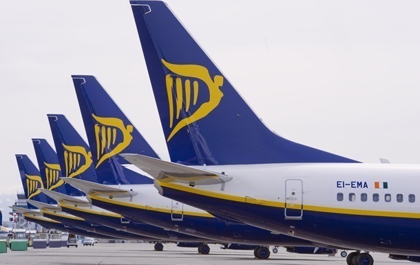 Ryanair більш ніж удвічі збільшив кількість рейсів в Україну
