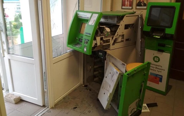 В селе Днепропетровской области взорвали единственный банкомат