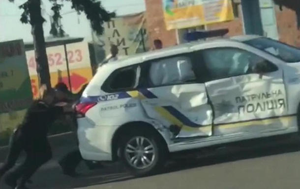 ДТП с участием патрульной полиции произошло в Сумах