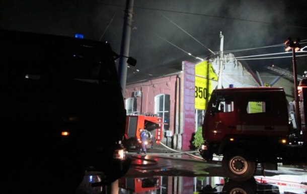 Пожежа в Одесі: з явилися фото і відео