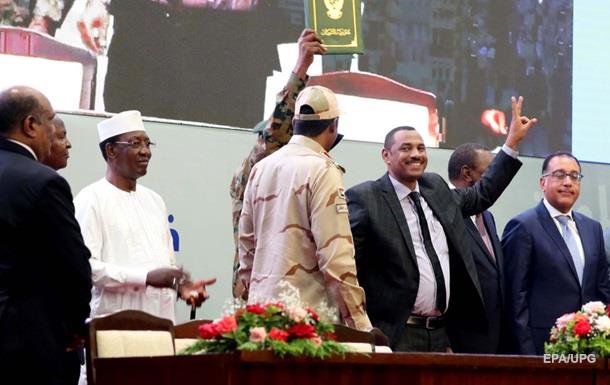 В Судане подписали договор о разделе власти