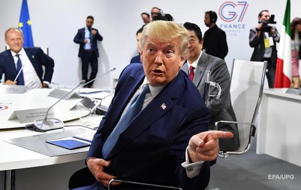 Трамп не захотів зустрітися з Заріфом на G7