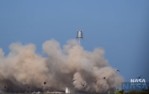 SpaceX провела випробування марсольота Starhopper