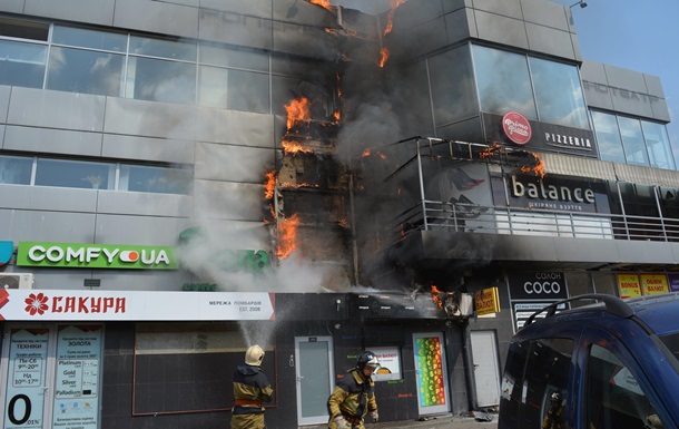 В Украине горел еще один  Токио 
