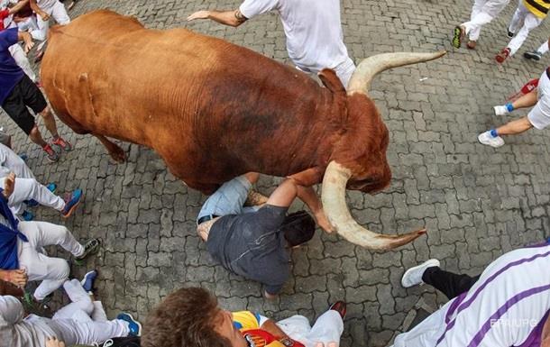 Испанец погиб во время традиционного забега быков